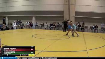 155 lbs Quarters & 1st Wb (16 Team) - Aiden Moore, Young Guns vs Bryan Melara, St Lucie Sheriff PAL