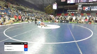 152 lbs Cons 16 #2 - Joey Canova, New Jersey vs Jarrett Wadsen, Minnesota