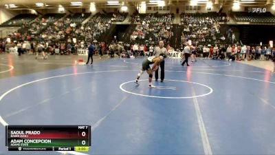 125 lbs Cons. Round 4 - Saoul Prado, Baker (Kan.) vs Adam Concepcion, Adams State