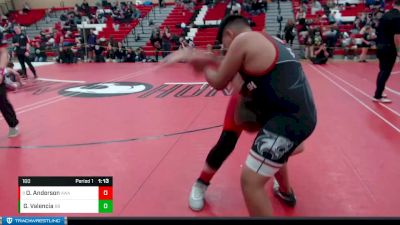 160 lbs 1st Place Match - Owen Anderson, Ascend Wrestling Academy vs Gabriel Valencia, Bad Boys