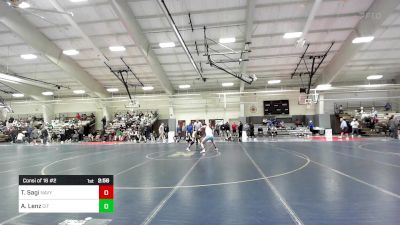 165 lbs Consi Of 16 #2 - Tyler Sagi, Navy vs Aidan Lenz, The Citadel