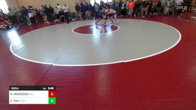 182 lbs Round Of 64 - RYAN MARSDEN, Mt. Anthony Union vs Declan Kerr, Hall