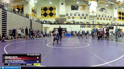 97 lbs Quarterfinal - Zachariah Nekolite, Contenders Wrestling Academy vs Luke Nied, Bulldog Premier Wrestling Club