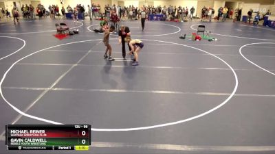 98 lbs Cons. Round 3 - Michael Reiner, Waconia Wrestling Club vs Gavin Caldwell, Rebels Youth Wrestling