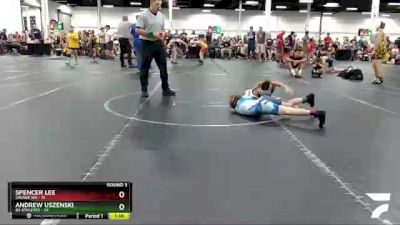 80 lbs Round 3 (4 Team) - Spencer Lee, Savage WA vs Andrew Uszenski, 84 Athletes