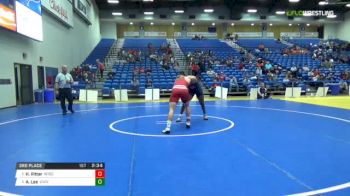 197 lbs 3rd place - Hunter Ritter, University Of Wisconsin vs Andre Lee, University Of Illinois