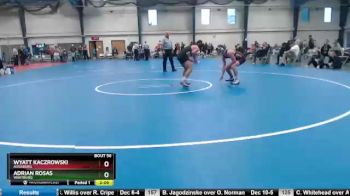 125 lbs Cons. Semi - Adrian Rosas, Wartburg vs Wyatt Kaczrowski, Augsburg