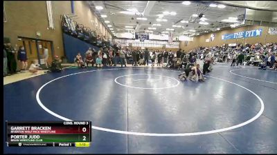 96 lbs Cons. Round 3 - Garrett Bracken, Riverton Wolf Pack Wrestling vs Porter Judd, Bruin Wrestling Club