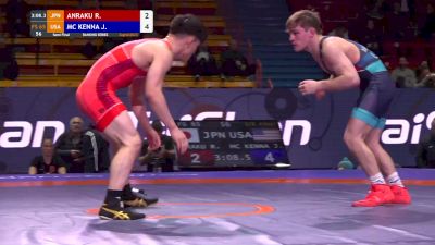 65 kg Semifinal - Joey McKenna, USA vs Ryoma Anraku, JPN