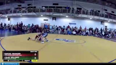 62 lbs Cons. Round 4 - Samuel Dranger, Chesterton Wrestling Club vs Colby Williams, Elite Athletic Club