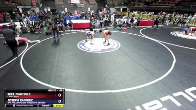 138 lbs Cons. Round 5 - Juel Martinez, California vs Joseph Ramirez, Bay Area Dragons Wrestling Center