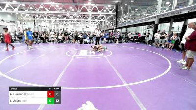 90 lbs Rr Rnd 7 - Alex Hernandez, Savage Wrestling vs Shiloh Joyce, Scorpions