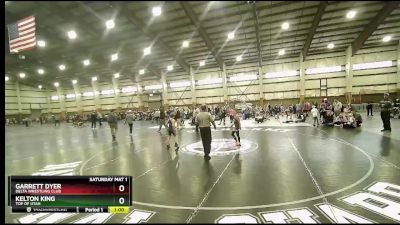 75 lbs Cons. Round 3 - Garrett Dyer, Delta Wrestling Club vs Kelton King, Top Of Utah