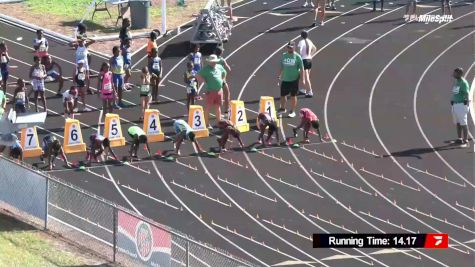 Youth Girls' 100m, Prelims 4 - Age 9