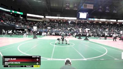 55 lbs Quarterfinal - Hank Blair, CPWA vs Braxton Holtz, WSW1