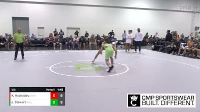 126 lbs Quarterfinals (8 Team) - Kake Hockaday, Team Carnage vs John Stewart, Minion Legends