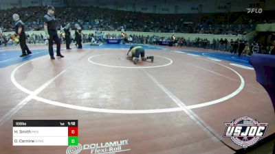 105 lbs Quarterfinal - Holden Smith, Piedmont vs Davis Cornine, Sedalia Youth Wrestling Club