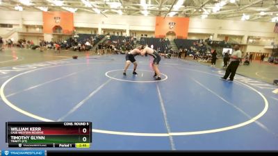 285 lbs Cons. Round 5 - William Kerr, Case Western Reserve vs Timothy Glynn, Trinity (CT)