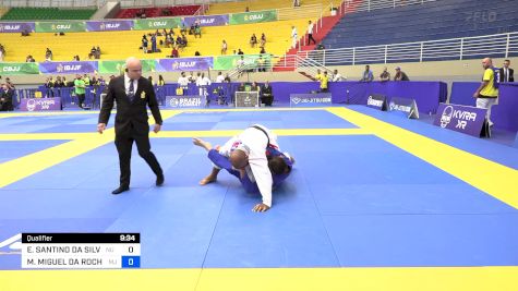 ELDESON SANTINO DA SILVA vs MANOEL MIGUEL DA ROCHA P. JR. 2024 Brasileiro Jiu-Jitsu IBJJF