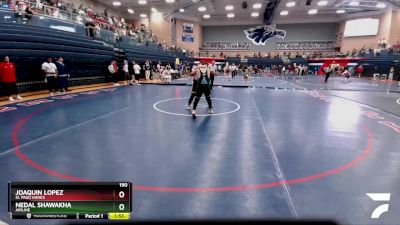 190 lbs 21st Place Match - Nedal Shawakha, Airline vs Joaquin Lopez, El Paso Hanks