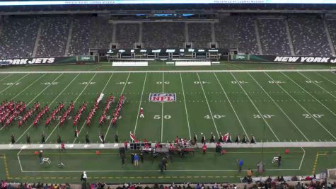 Bergenfield H.S. "Bergenfield NJ" at 2022 USBands Open Class National Championships