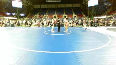 144 lbs Rnd Of 64 - Dalien Duarte, Arizona vs Meleana Fager, Utah