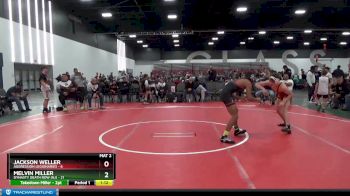 129 lbs Round 3 (8 Team) - Jackson Weller, Aggression Legionaries vs Melvin Miller, Dynasty Death Row (NJ)