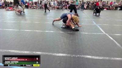 157 lbs Round 1 (6 Team) - Wyatt Leduc, Applied Pressure X Kame Style vs Aiden Waters, Glynn Coastal