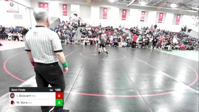 120 lbs Semifinal - Isabelle Boisvert, Bedford vs Morgan Gora, Alvirne