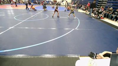 73 lbs Consi Of 8 #2 - Isaac Androes, Rogers Iron Wrestling vs Hudson Kline, Springdale Youth Wrestling Club