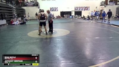 215 lbs Round 4 (10 Team) - Sean Boyle, Pell City vs Anthony Heritage, Leeds