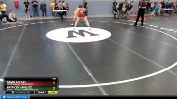 152 lbs Rr1 - Gavin Kohler, INTERIOR GRAPPLING ACADEMY vs Patricio Vasquez, BETHEL FREESTYLE WRESTLING CLUB