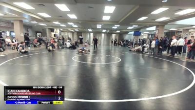 94 lbs Round 4 - Kian Kanekoa, Southern Idaho Wrestling Club vs Brigg Morrill, Fighting Squirrels WC