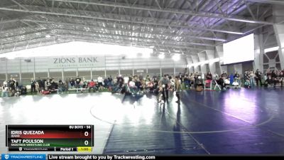 56 lbs Quarterfinal - Idris Quezada, Idaho vs Taft Poulson, Shootbox Wrestling Club