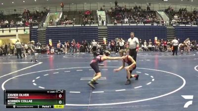 75 lbs Cons. Round 4 - Korben Collae, Benton vs Zavier Olver, Damascus