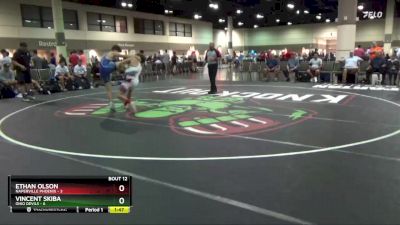 120 lbs Round 2 (16 Team) - Vincent Skiba, Ohio Devils vs Ethan Olson, Naperville Phoenix