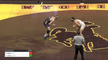 184 lbs Dylan Gabel, N Colorado vs Chaz Polson, Wyoming