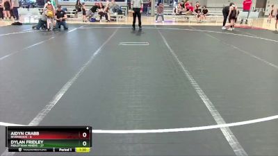 56 lbs Round 1 (6 Team) - Aidyn Crabb, Riverheads vs Dylan Fridley, Midlothian Miners