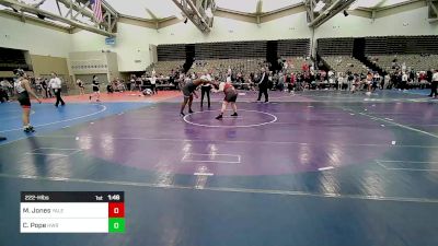 222-H lbs Semifinal - Matt Jones, Yale Street vs Christian Pope, Howard