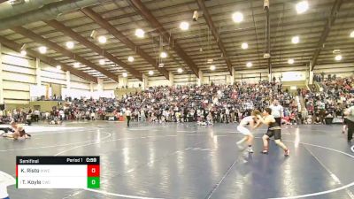 115 lbs Semifinal - Taitum Koyle, Champions Wrestling Club vs Kaden Risto, Wasatch Wrestling Club