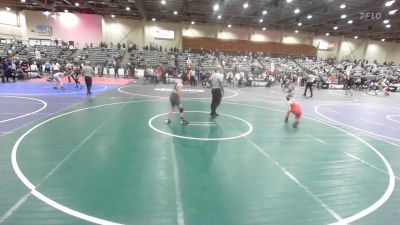 98 lbs Quarterfinal - Carson Wullbrandt, Corner Stone vs Jeremiah King, Lassen Wr Assoc