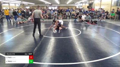 152 lbs Round Of 16 - Isak Patti, Harrisburg vs Jamarcus Metz, Harrisburg