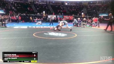 113-2A Quarterfinal - Austin Snapp, Wray vs Payson Pene, North Fork High School