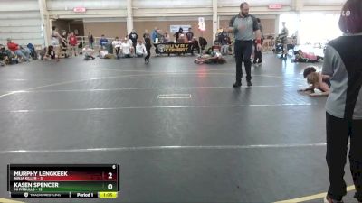 100 lbs Round 2 (4 Team) - Kasen Spencer, Mi Pitbulls vs Murphy Lengkeek, Ninja Killer