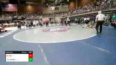 Semifinal - Kristie Jensen, Canyon View vs Kyra Pay, Juab