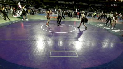 112 lbs 7th Place - Max Graeber, RedNose Wrestling School vs Kelle Domanick, Clearview