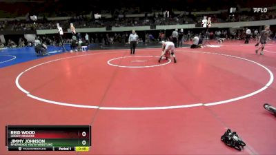 105 lbs Semifinal - Jimmy Johnson, Riverheads Youth Wrestling vs Reid Wood, Legacy Dragons