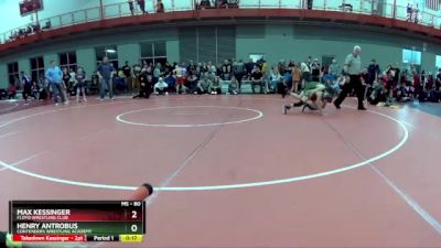 80 lbs Quarterfinal - Henry Antrobus, Contenders Wrestling Academy vs Max Kessinger, Floyd Wrestling Club