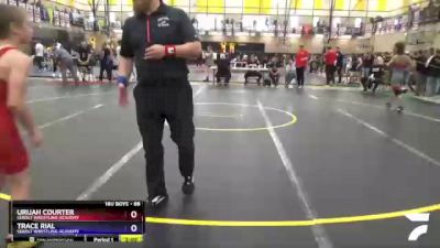 88 lbs Quarterfinal - Urijah Courter, Sebolt Wrestling Academy vs Trace Rial, Sebolt Wrestling Academy