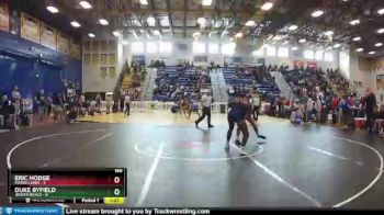 160 lbs Quarterfinals (8 Team) - Duke Byfield, Jensen Beach vs Eric Hodge, Mater Lakes